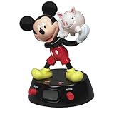 Algopix Similar Product 8 - Kng 518384 Mickey Mouse Coin Bank-Clock