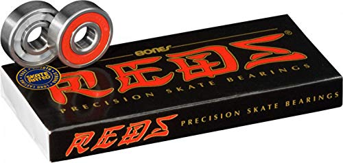 Algopix Similar Product 19 - Bones REDS Skateboard Bearings 8 Pack