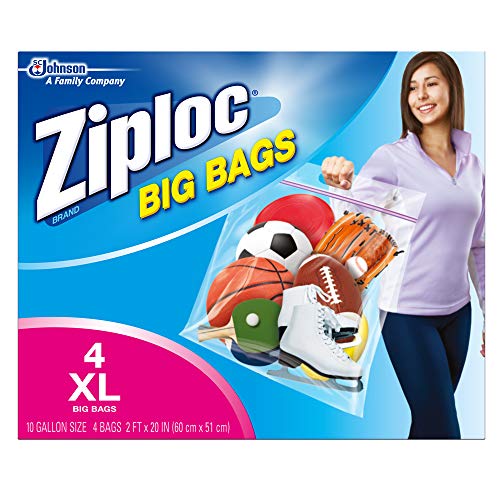 Algopix Similar Product 10 - Ziploc Storage Bags Double Zipper Seal
