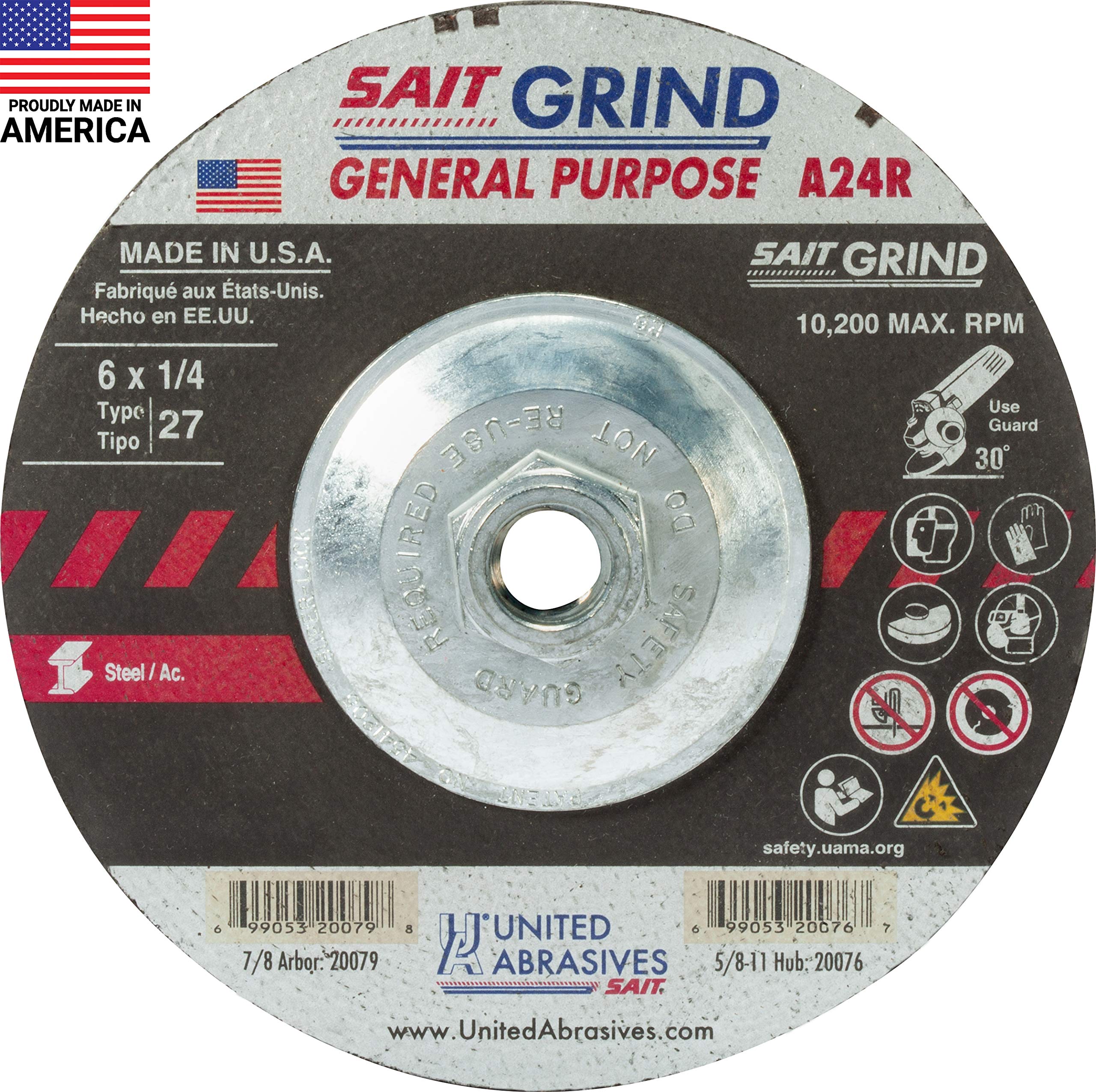 Algopix Similar Product 14 - United AbrasivesSAIT 20076 A24R