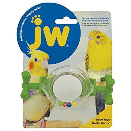 Algopix Similar Product 3 - JW Pet Company Activitoy Rattle Mirror