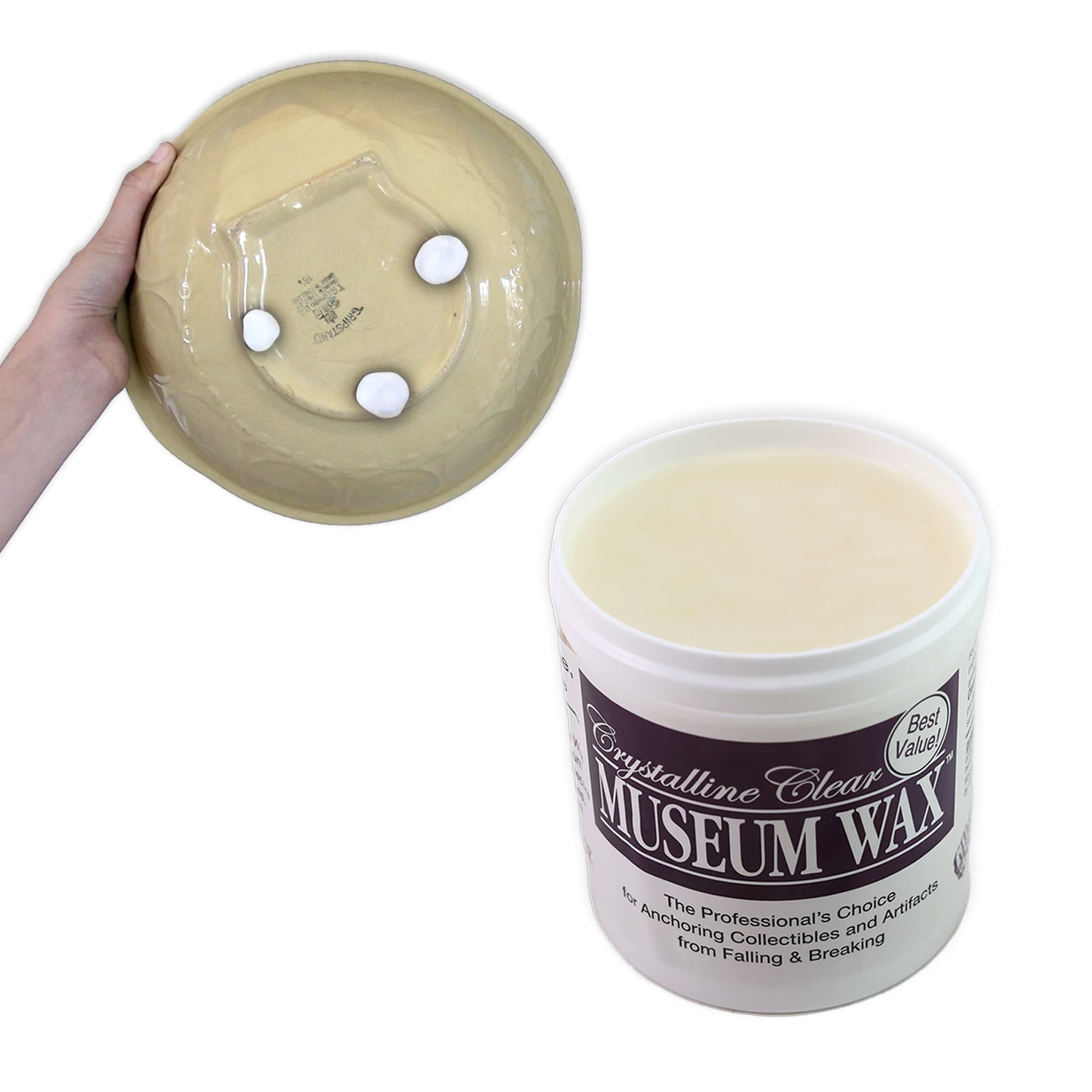 Algopix Similar Product 7 - Quakehold 13Ounce Museum Wax Clear