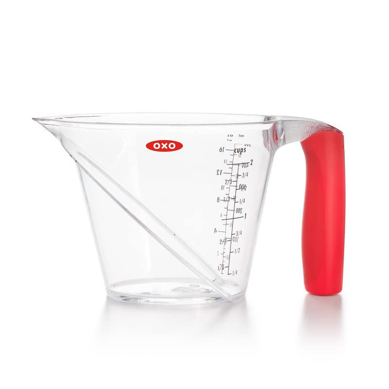 Algopix Similar Product 7 - OXO SoftWorks 2-Cup Angled Measuring Cup