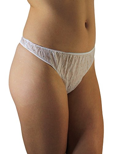 Algopix Similar Product 12 - Underworks Womens Disposable Thongs