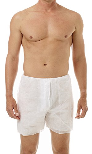 Algopix Similar Product 7 - Underworks Disposable Mens Boxers