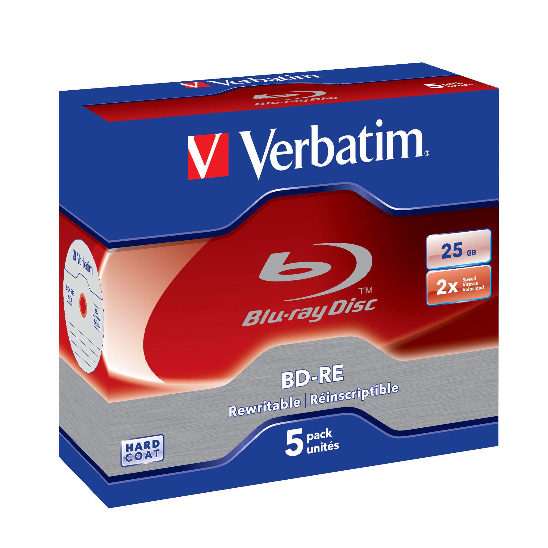 Algopix Similar Product 17 - Verbatim BDRE 25GB 2X with Branded