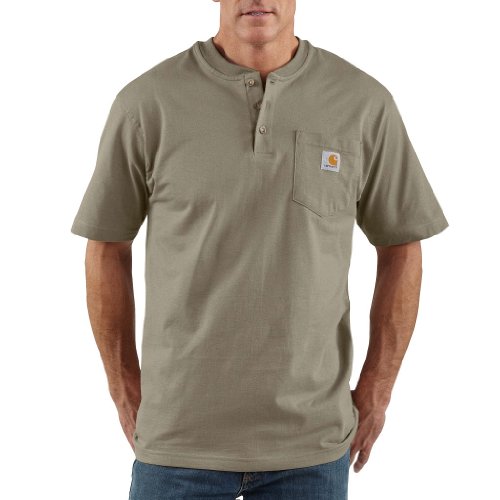 Algopix Similar Product 12 - Carhartt Mens Workwear Pocket Henley