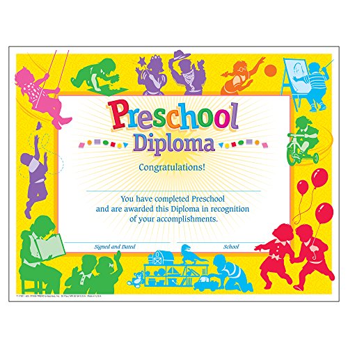 Algopix Similar Product 9 - Classic Preschool Diploma pack of 30