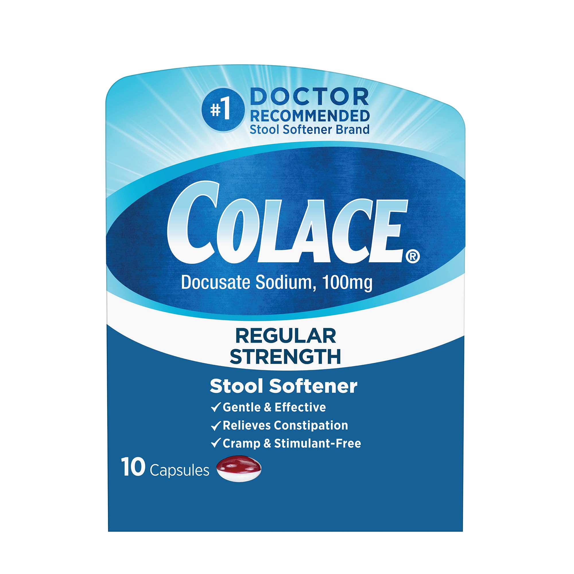 Algopix Similar Product 2 - Colace Regular Strength Stool Softener