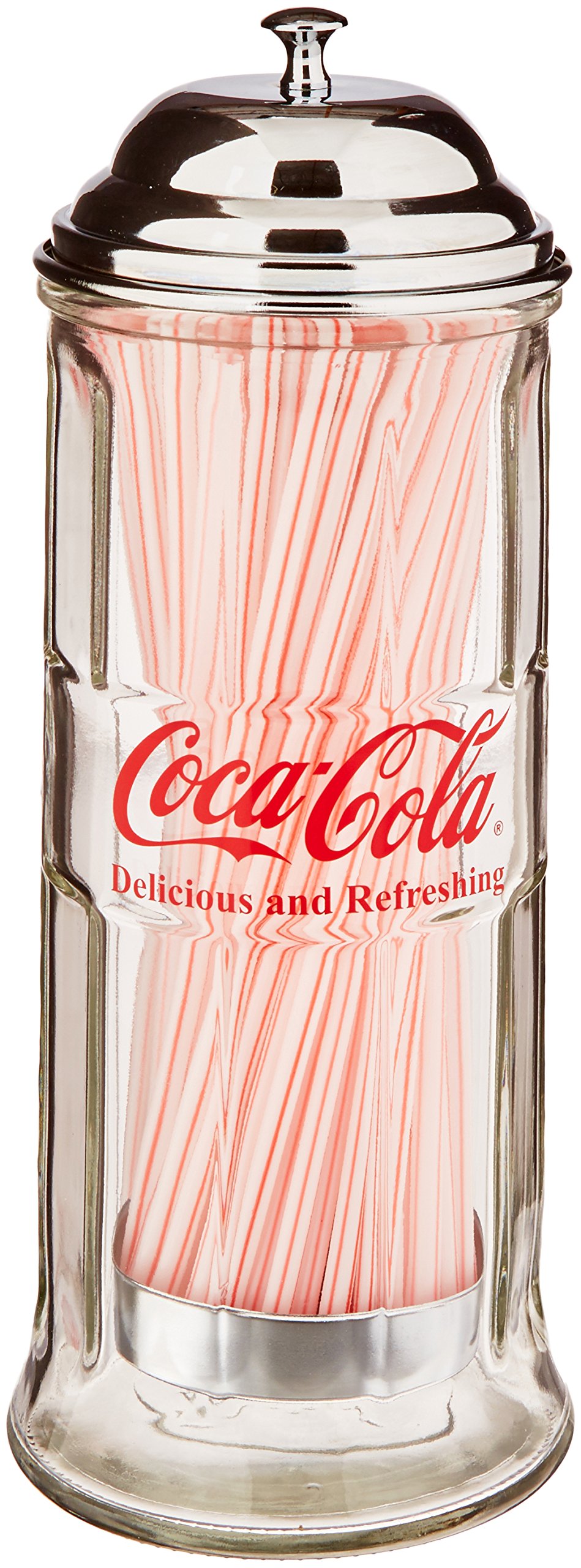 Algopix Similar Product 3 - Tablecraft CocaCola Glass Straw