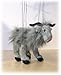 Algopix Similar Product 2 - Sunny Puppets Grey Baby Goat Marionette
