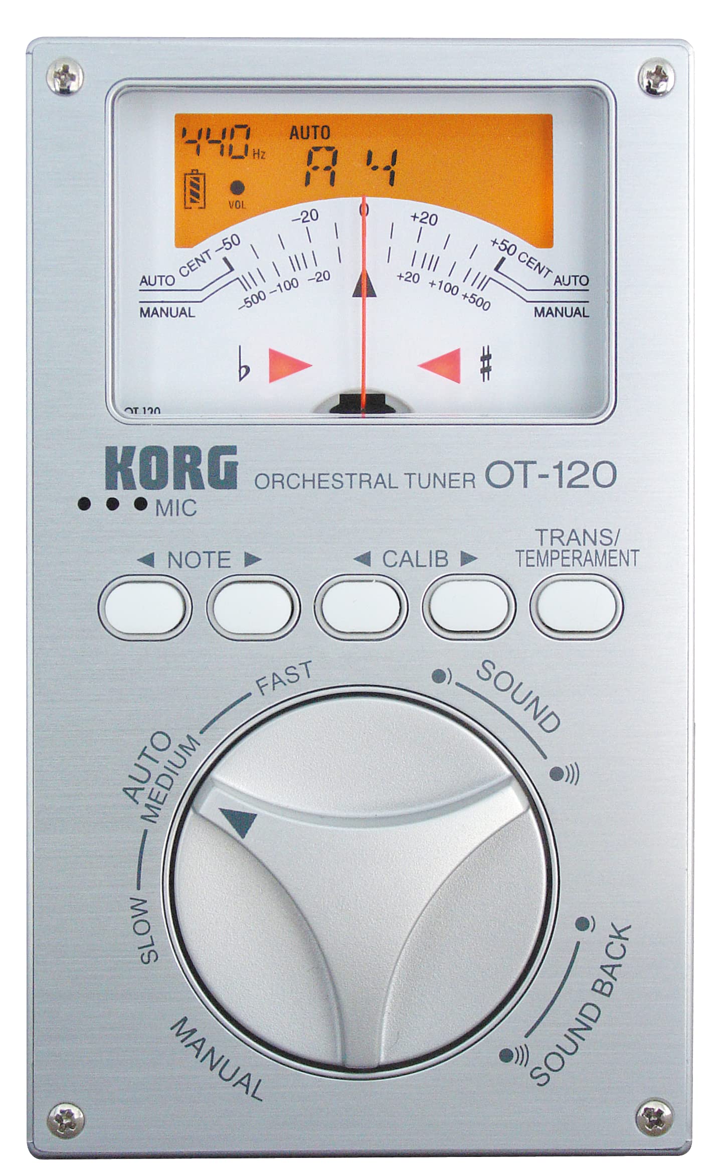 Algopix Similar Product 19 - Korg OT-120 Orchestral Tuner