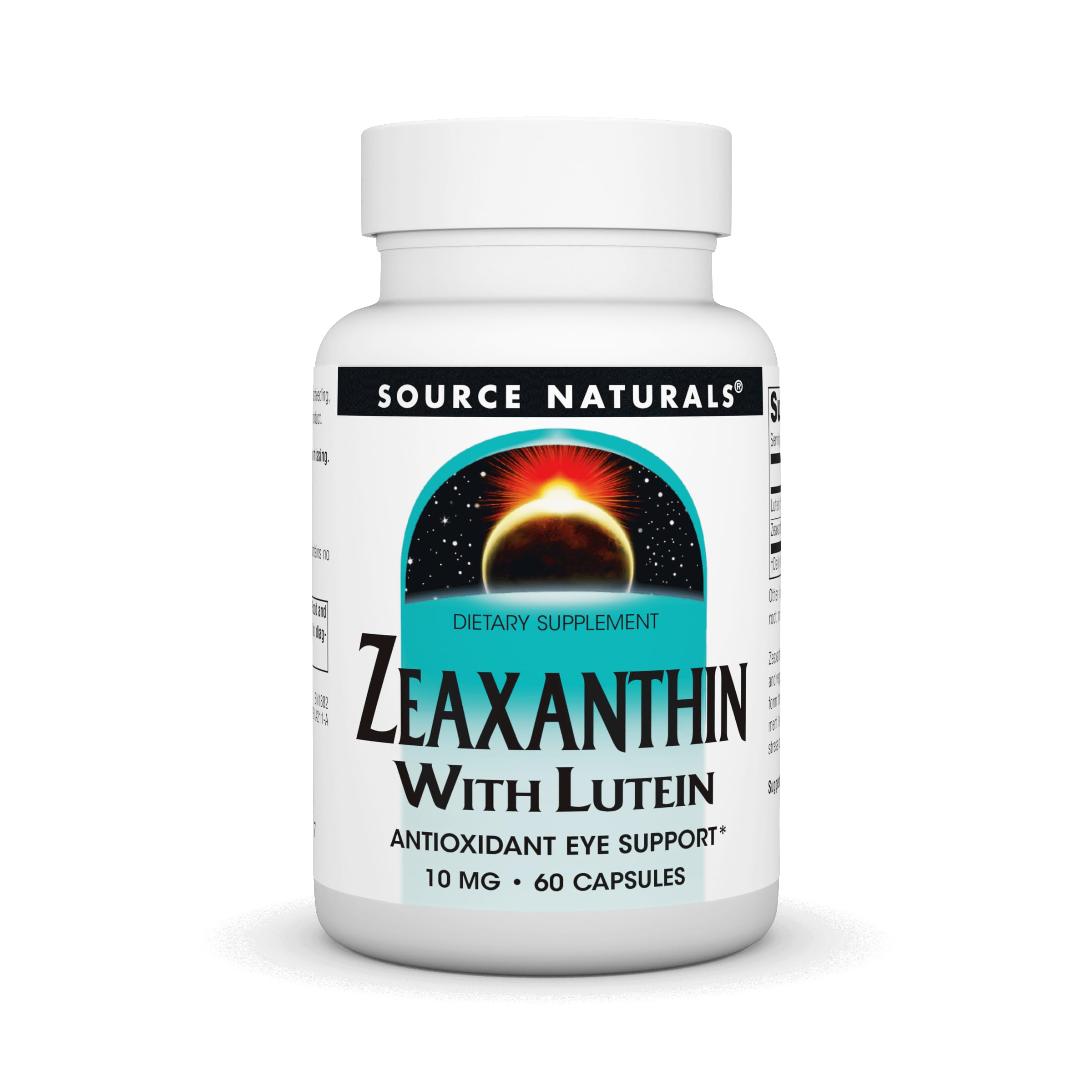 Algopix Similar Product 20 - Source Naturals Zeaxanthin with Lutein