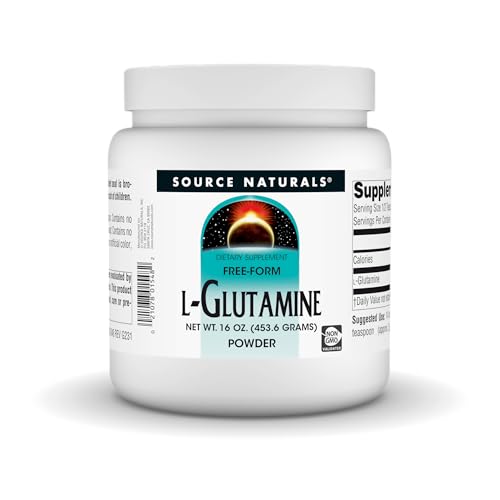 Algopix Similar Product 9 - Source Naturals LGlutamine Free Form