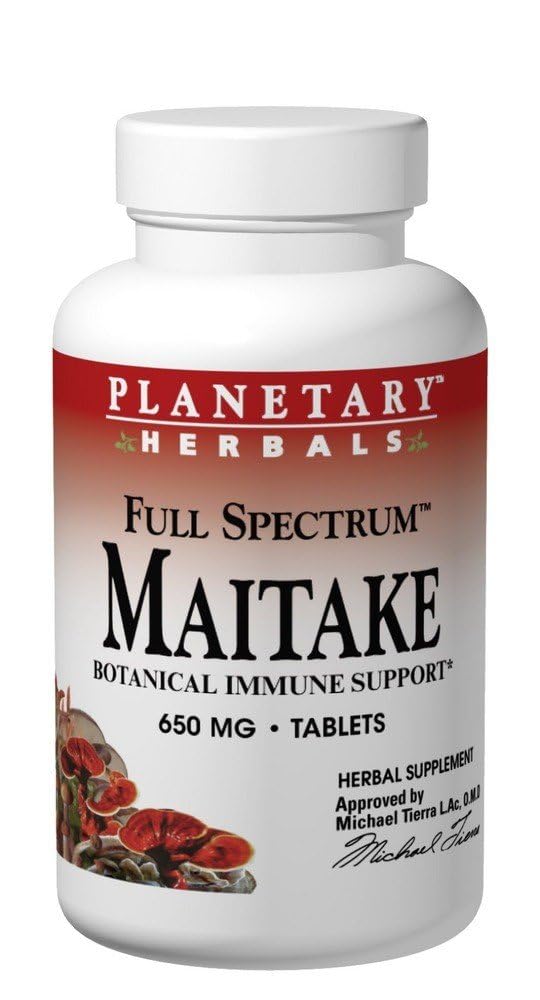 Algopix Similar Product 19 - Planetary Herbals Maitake Full Spectrum