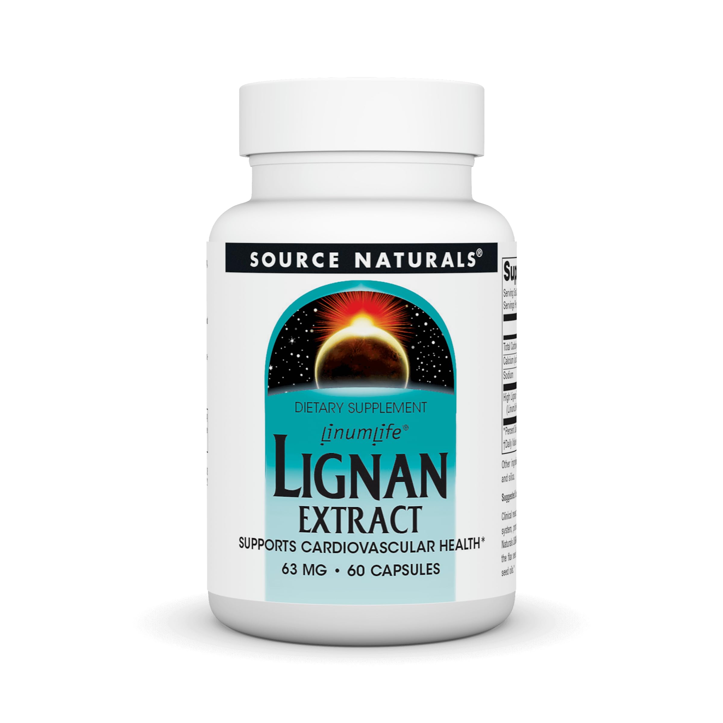 Algopix Similar Product 3 - Source Naturals Lignan Extract 63 Mg