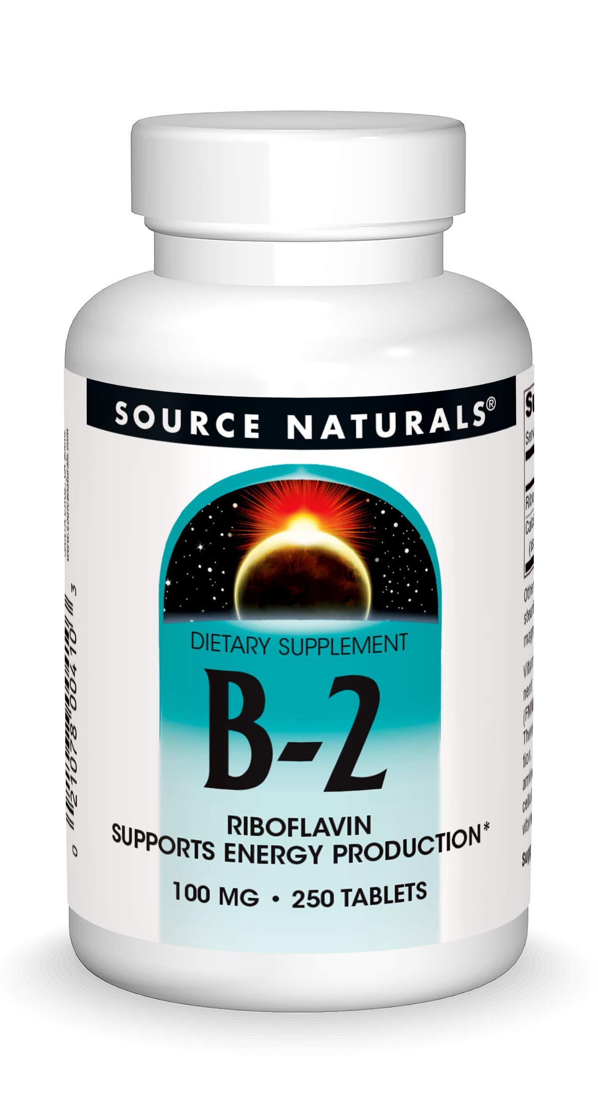 Algopix Similar Product 1 - Source Naturals Vitamin B2 Riboflavin