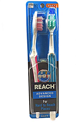 Algopix Similar Product 5 - REACH Advanced Design Toothbrushes Soft