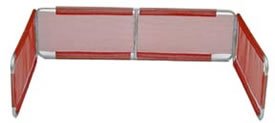 Algopix Similar Product 3 - Bowling Backstop (Red)