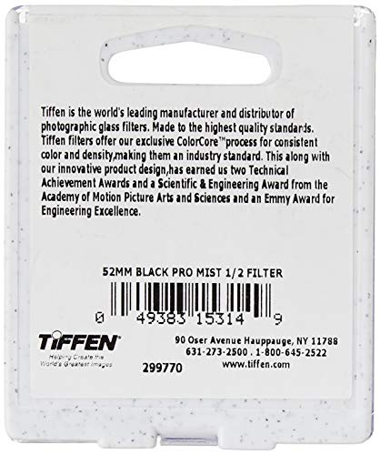 Algopix Similar Product 9 - Tiffen 52BPM12 52mm Black ProMist 12