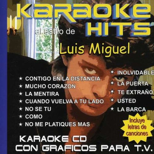 Algopix Similar Product 1 - Karaoke Hits: Luis Miguel