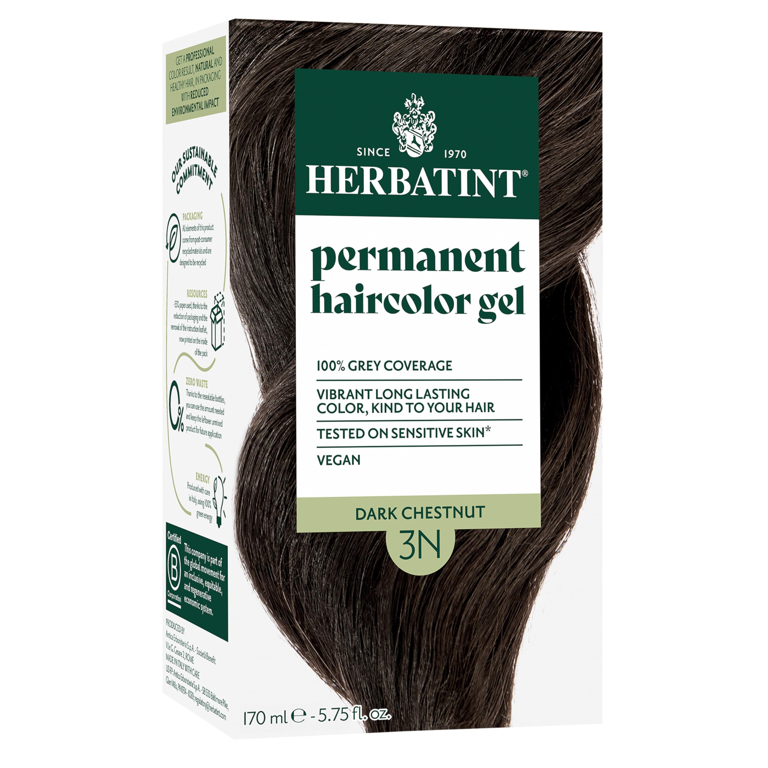 Algopix Similar Product 1 - Herbatint 3N Dark Chestnut Permanent