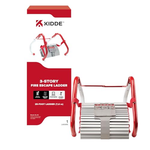 Algopix Similar Product 2 - Kidde Fire Escape Ladder 3Story Rope