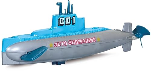 Algopix Similar Product 8 - Tobar Clockwork Submarine Bath Toy
