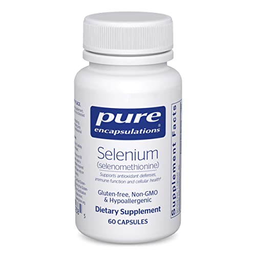 Algopix Similar Product 17 - Pure Encapsulations Selenium 200 mcg