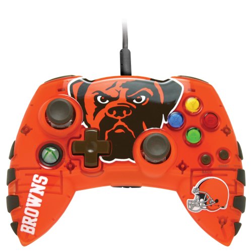 Algopix Similar Product 5 - Xbox 360 NFL Cleveland Browns Controller