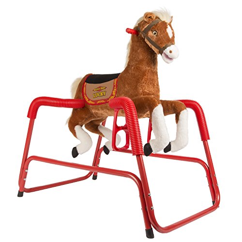 Algopix Similar Product 19 - Rockin Rider Lucky Talking Plush