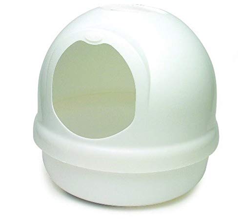 Algopix Similar Product 12 - Petmate Booda Dome Litter Box, white