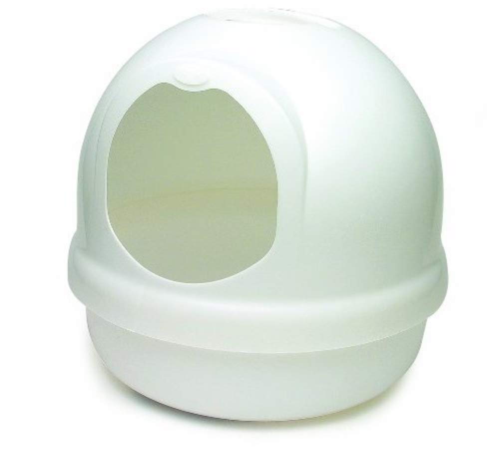 Algopix Similar Product 2 - Petmate Booda Dome Litter Box, white