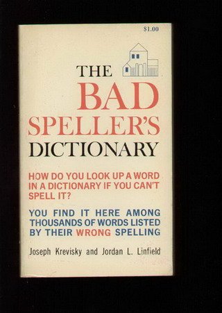 Algopix Similar Product 6 - The Bad Speller's Dictionary
