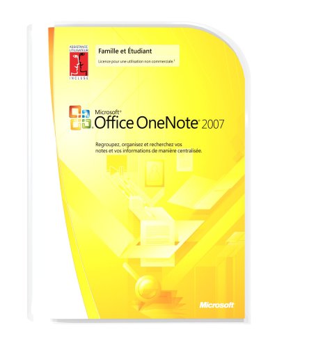 Algopix Similar Product 10 - Microsoft Office OneNote 2007 French