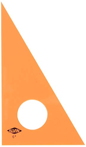 Algopix Similar Product 13 - ALVIN Fluorescent Drafting Triangle