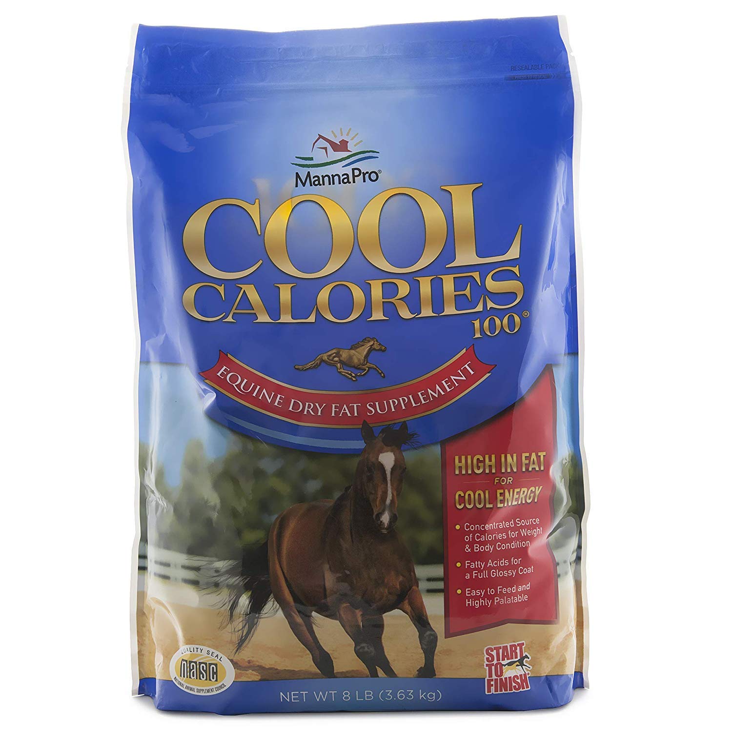Algopix Similar Product 12 - Manna Pro Cool Calories 100  Equine