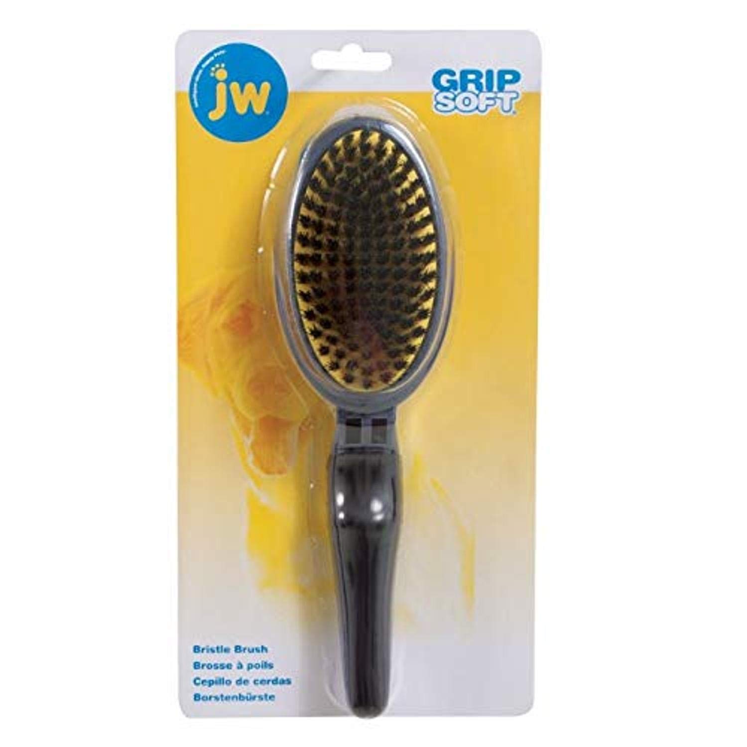 Algopix Similar Product 11 - JW Pet Company GripSoft Bristle Brush