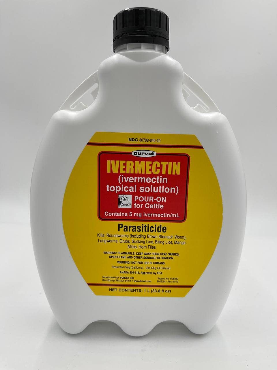 Algopix Similar Product 20 - Durvet Ivermectin Pour On 1 Lt