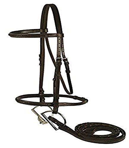 Algopix Similar Product 14 - Gatsby 283312 Braided Bridle Havanna