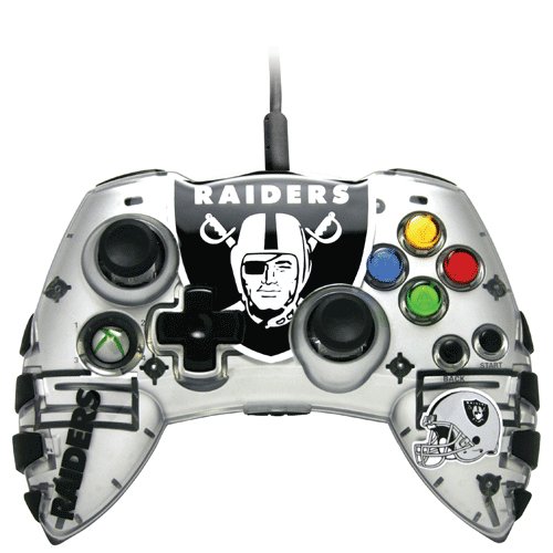 Algopix Similar Product 18 - Xbox 360 NFL Oakland Raiders Controller
