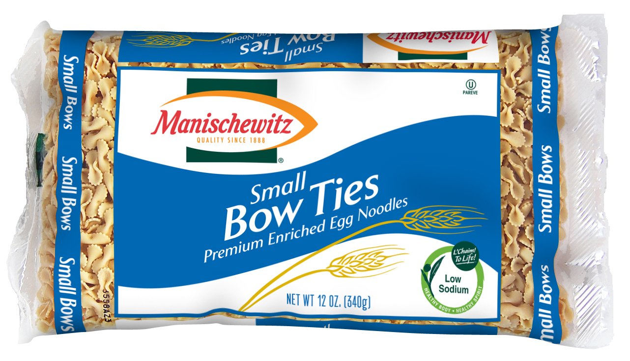 Algopix Similar Product 13 - MANISCHEWITZ Small Bow Ties 12Ounce