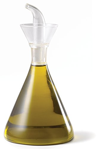 Algopix Similar Product 13 - Chef's Planet Large Glass Cruet 8-ounce