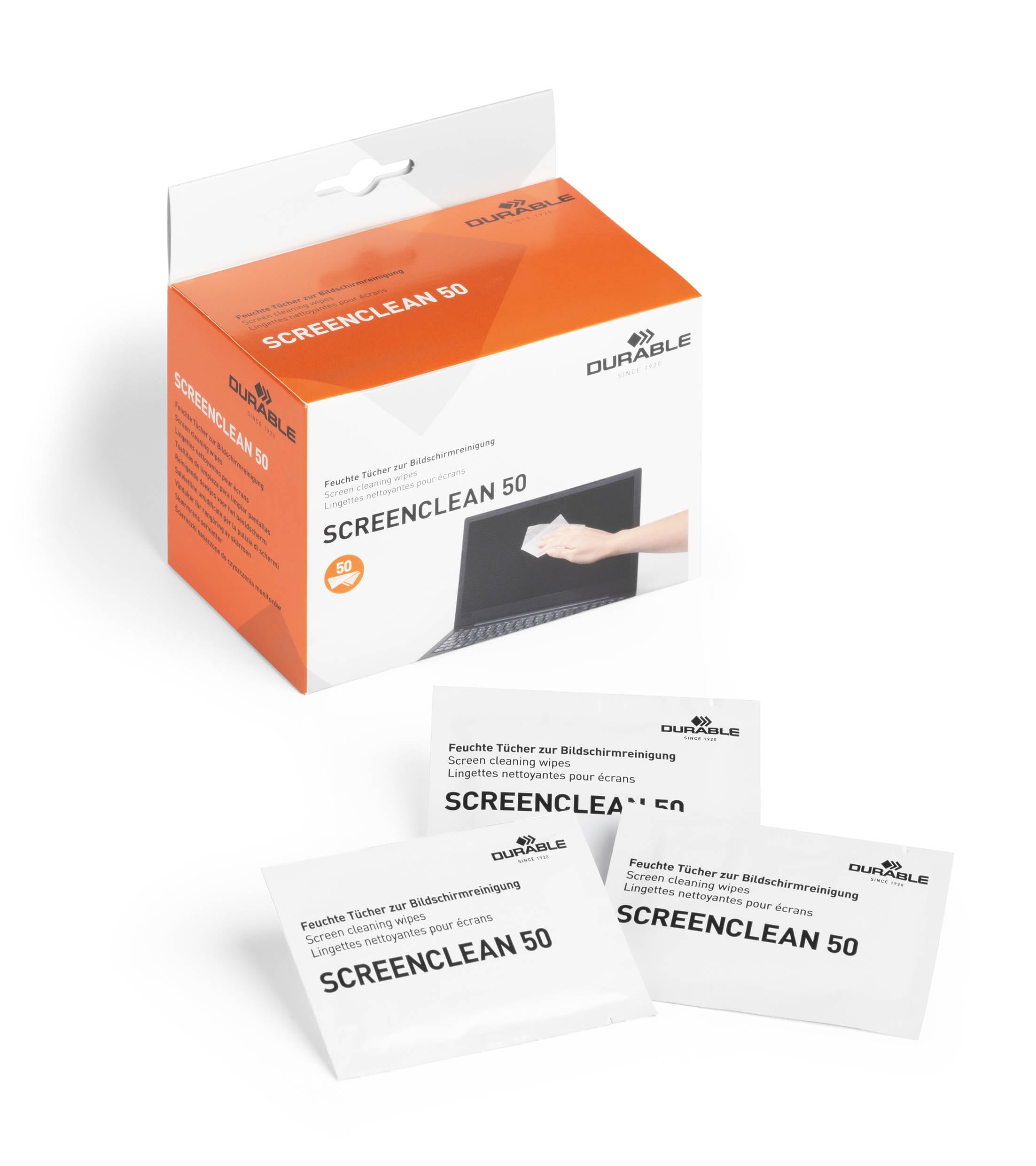 Algopix Similar Product 3 - Durable Screenclean Sachets - Pack of 50