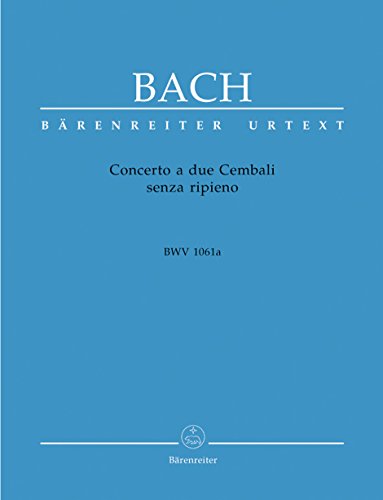 Algopix Similar Product 4 - Concerto for two Harpsichords in C