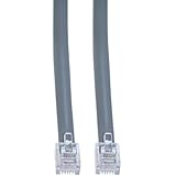 Algopix Similar Product 15 - 7 feet Telephone Cord Data RJ12 Gold