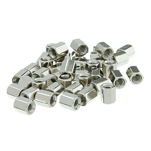 Algopix Similar Product 17 - Hex Nut, 4-40, 100 Pieces, 5.0mm