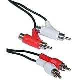 Algopix Similar Product 13 - RCA Splitter Cable RCA Audio Piggyback