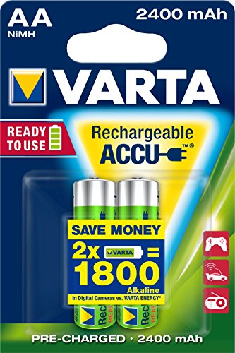 Algopix Similar Product 2 - VARTA 1x2 accu Rechargeable AA