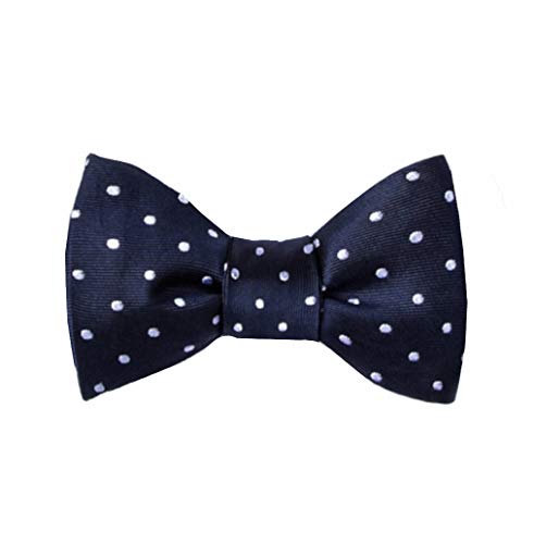 Algopix Similar Product 15 - Mens Navy With White Dots Navy Blue